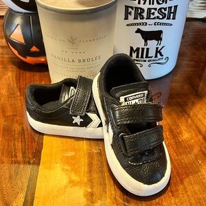 Converse Kids Black and White Sneakers